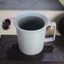 【送禮好物】240ml 柴燒天然落灰 方韻杯 咖啡杯 台灣鶯歌製