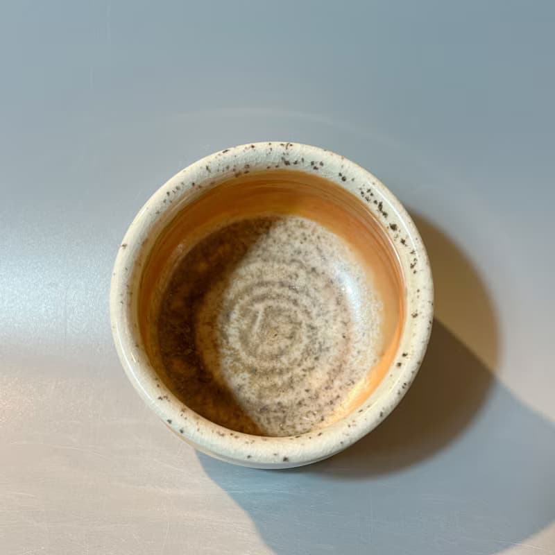 柴燒純瓷土主人杯 / 小平凡手作