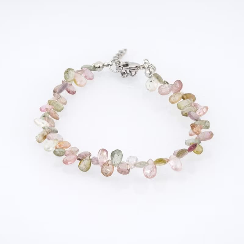 寶麗金珠寶-天然彩色碧璽手鍊