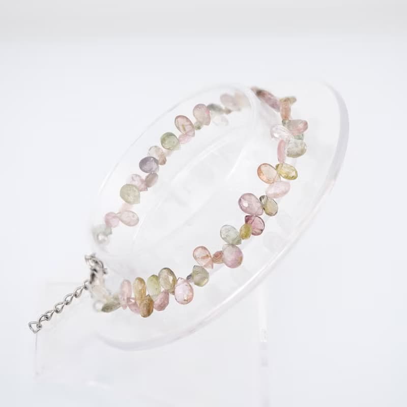 寶麗金珠寶-天然彩色碧璽手鍊