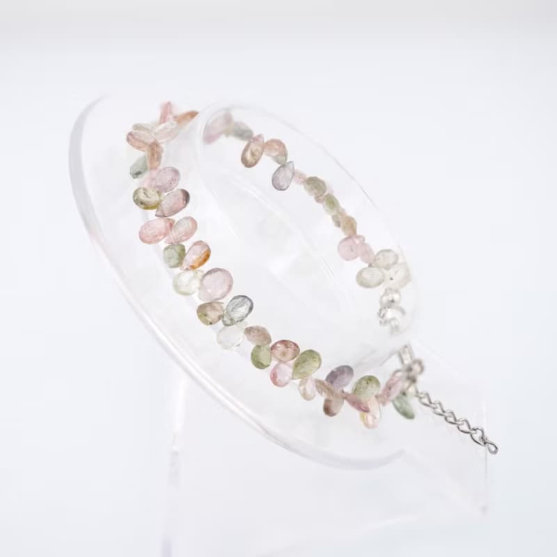 寶麗金珠寶-天然彩色碧璽手鍊