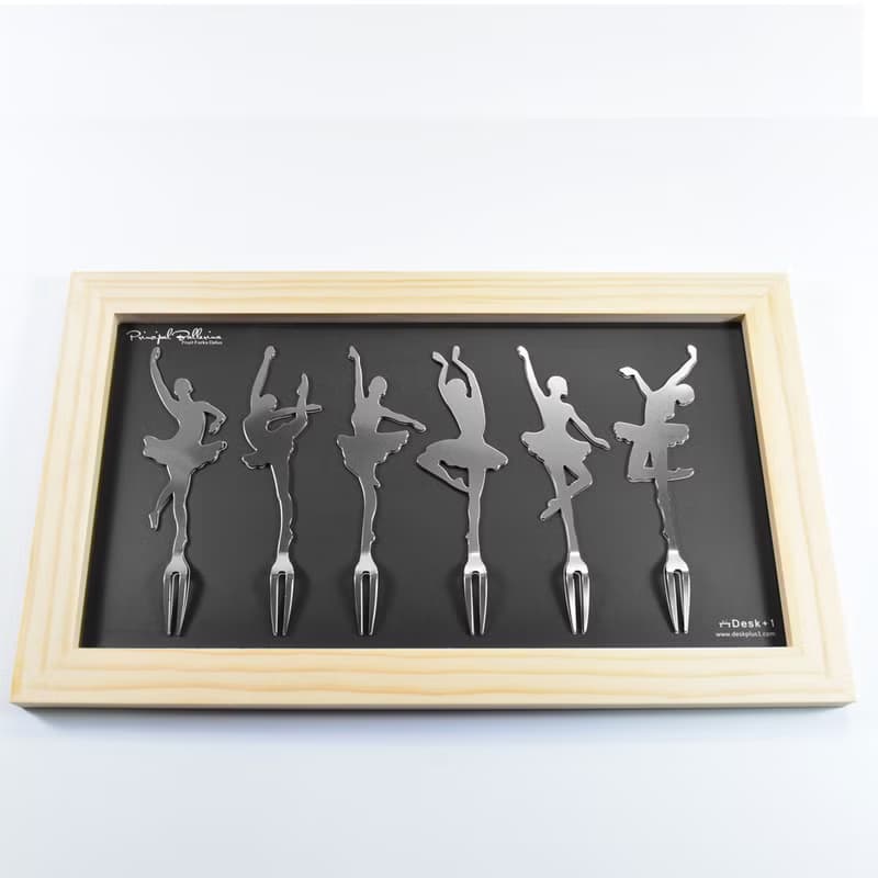 Desk+1 首席芭蕾水果叉6入精裝