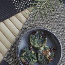 Set 2, black and white Housewarming Gifts, placemat, table mat, jute platemat