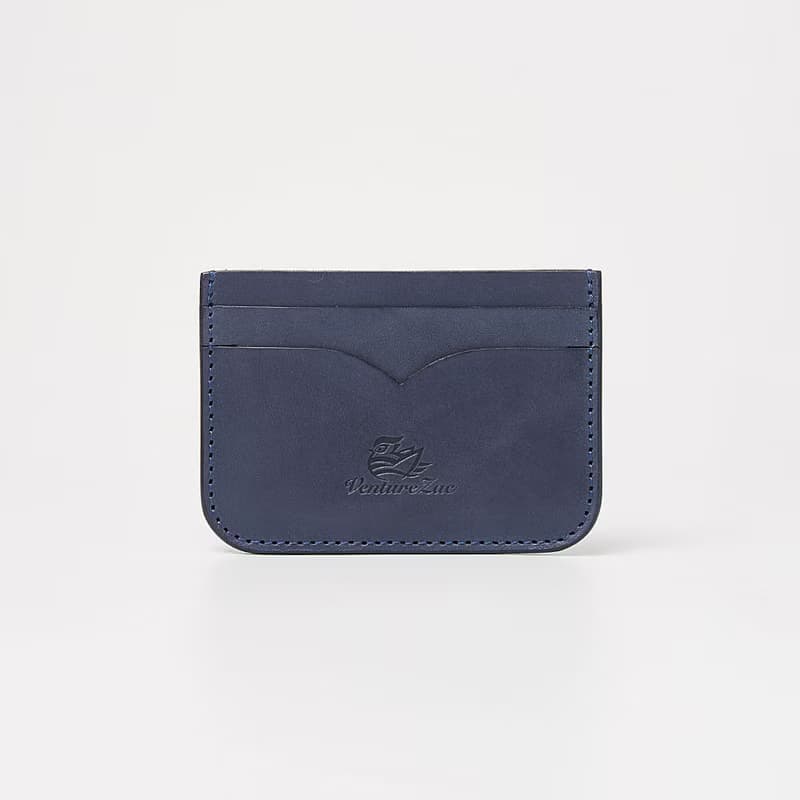 票卡夾 Card Holder / 灰藍 Gray Blue / 免費刻字