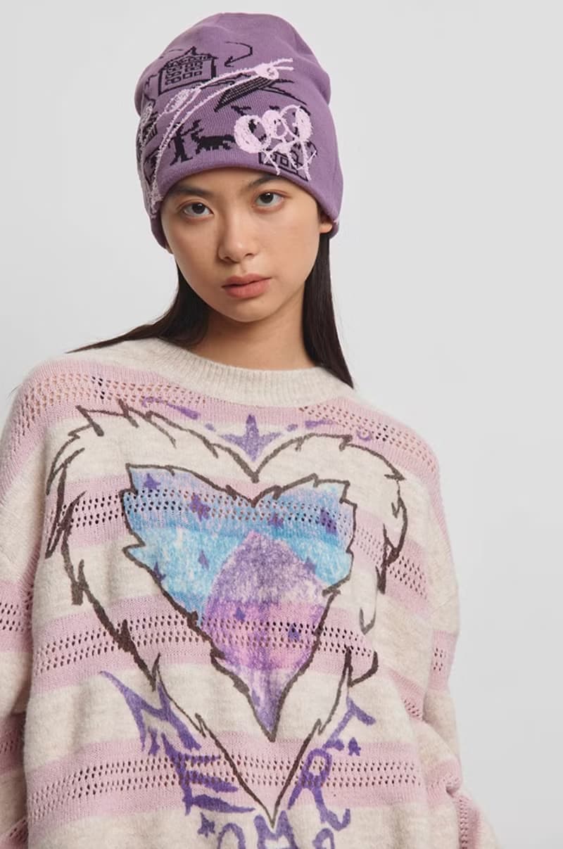 Weird Town Knitted Hat 怪誕小鎮針織帽
