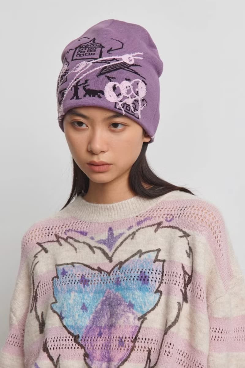 Weird Town Knitted Hat 怪誕小鎮針織帽