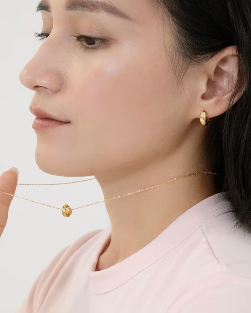 Flora  │ 小花項鍊 輕珠寶 純銀項鍊