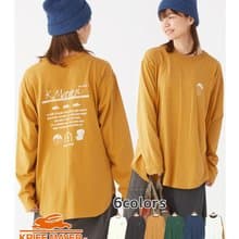 日本 KRIFF MAYER 正規販売代理店 品牌標誌長袖上衣 女休閒服飾