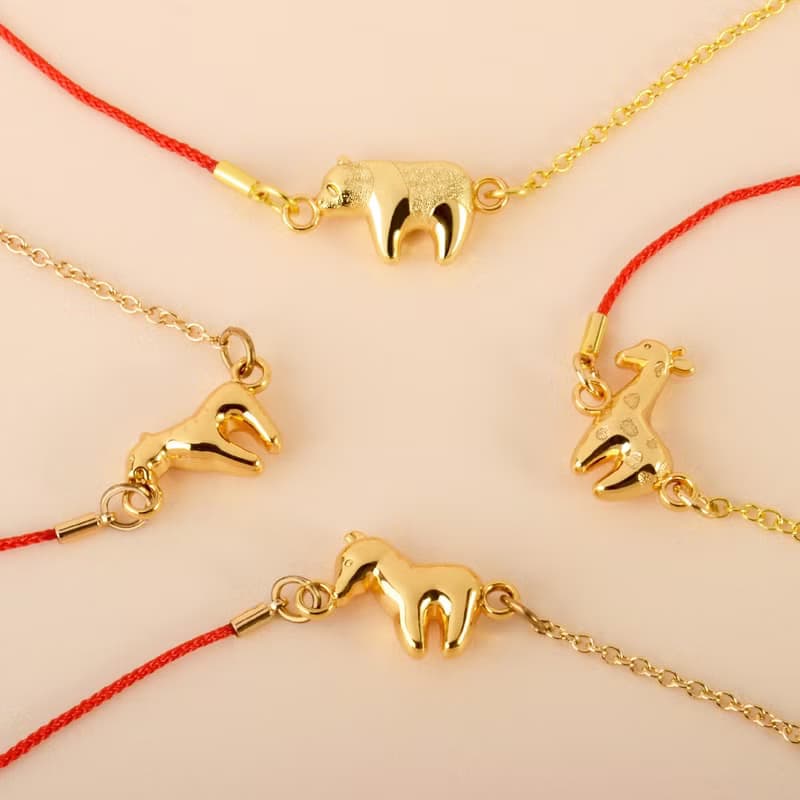 Lucky Bracelet 動物系列幸運手鍊 / 大貓熊