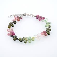 寶麗金珠寶-天然彩色碧璽手鍊