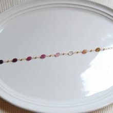 オーバル型トルマリンのブレスレット no.5１４kgf