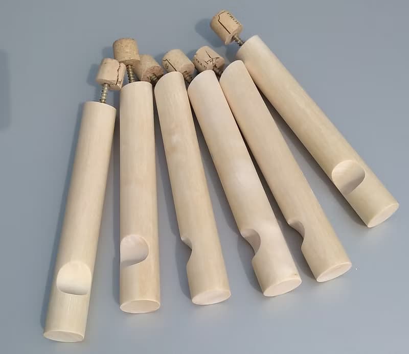 Aspen wood wall hook.Minimalist wall storage. Macramé holder. Plant rack hanger.