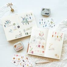 【鐵盒色票貼 No.5~6】色票貼紙、幾何貼紙、配色貼紙