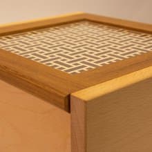 【非木不可】日式窗花上掀箱