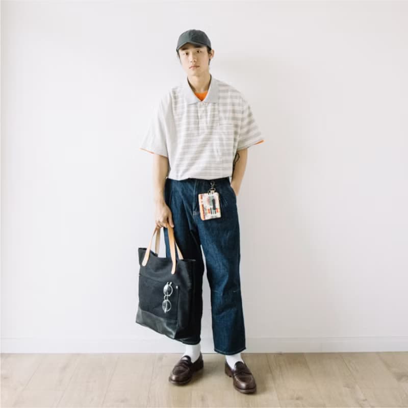 JOYDIVISION加皮帆布小众复古手提大容量tote手拎托特包女购物袋