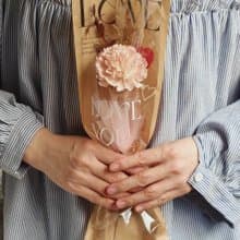 母親節專屬 索拉花康乃馨花束 附提袋