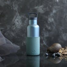【夢幻霧光色系】480ml  保溫瓶 | 寶石藍 - 亞得里亞海(水波紋)