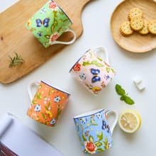 Aynsley 小屋花園系列 陶瓷馬克杯四入組 400ml 四色一組