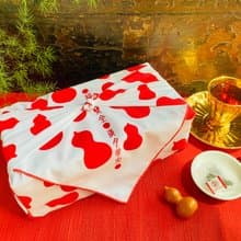 中秋節【福祿雙全】 好茶禮盒/包裹巾系列(4款手採手製茶3gX20)