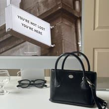 韓國 The Ally | Rudy Bag | 黑色 |斜背包