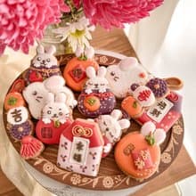 春花兔兔收涎糖霜餅乾