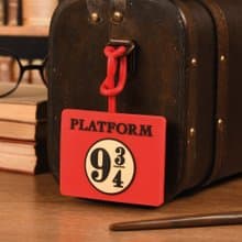 Harry Potter 哈利波特 9 3/4 月台 行李吊牌