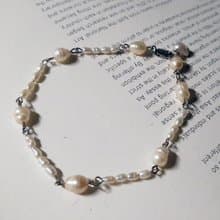 小珍珠間隔大珍珠手鍊