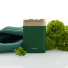 omars炫彩系行動電源 有標示Wh PD20W+QC3.0快充 10000mAh-山野綠