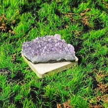 能量擺飾-原皮原礦幾何夢幻紫 紫晶簇 紫水晶 財運水晶 快速出貨