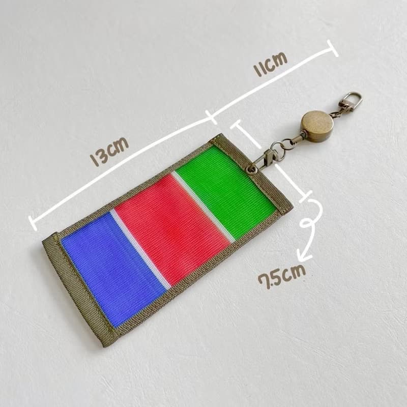 台灣LV-茄芷優遊趣-伸縮卡套(傳統紋-綠)