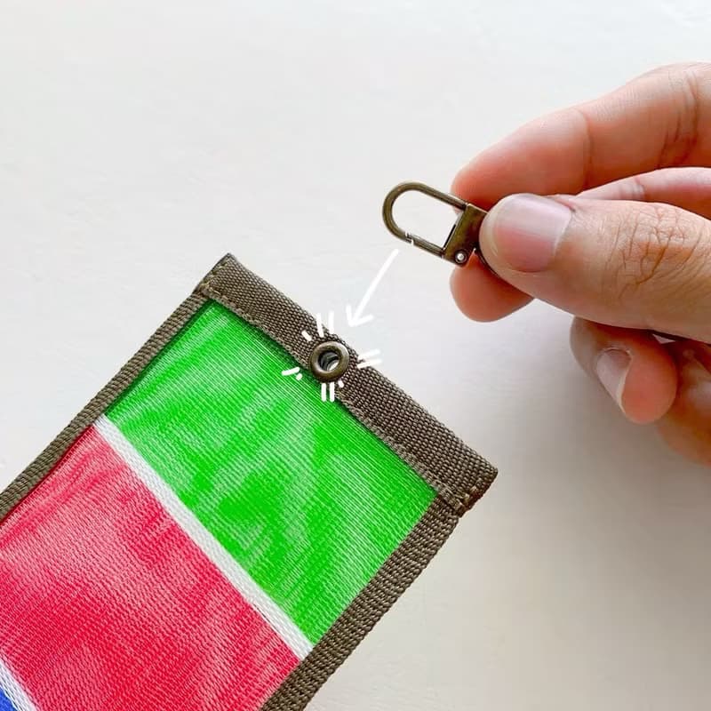 台灣LV-茄芷優遊趣-伸縮卡套(傳統紋-綠)