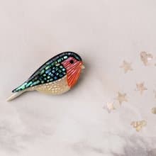 Little Bird, Mother-of-pearl Brooch