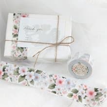 晨曦花語-和紙膠帶(特殊油墨/離型紙)