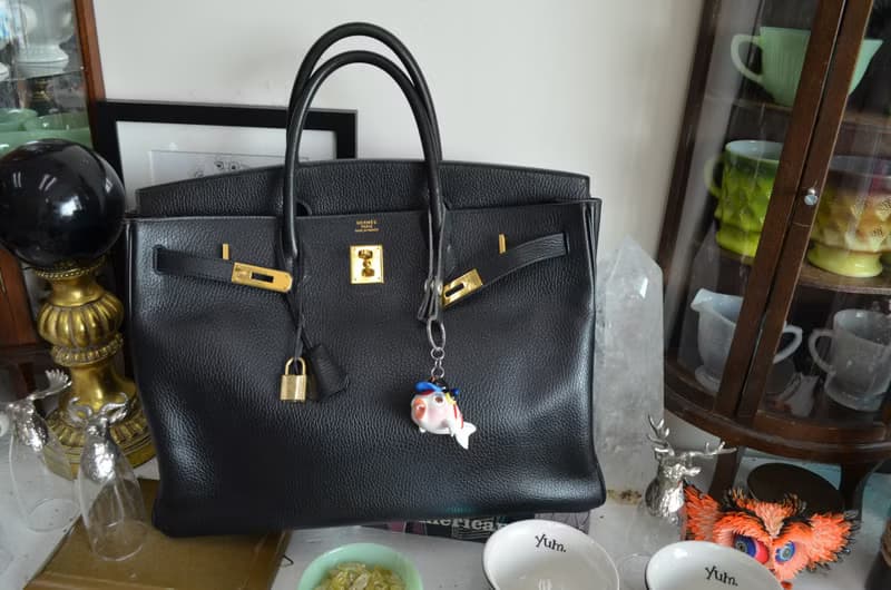 LUCK 手工製 硬膠材質 金魚少年 包包手袋掛飾