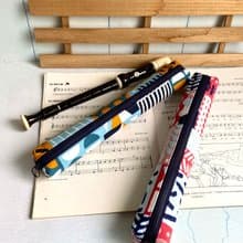 幾何圖形高音直笛袋 新年開學 生日 交換禮物 直笛漂亮的家