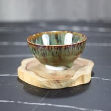 【母親節禮物】森林 天目釉淚 圓滿茶杯 鶯歌陶藝名家葉敏祥作品