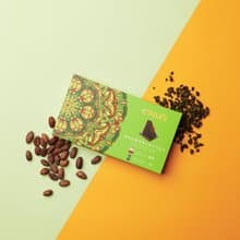 炭焙烏龍茶薄片夾心巧克力(12入/盒) -Cona's妮娜巧克力