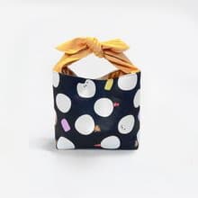 防潑水 兔耳朵小托特包 手提包 -燒仙草湯圓 黑色 小紅帽