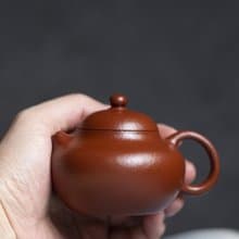 小文旦 全手工 120cc 原矿30目老朱泥  成型难 水色润泽 泡养后宜