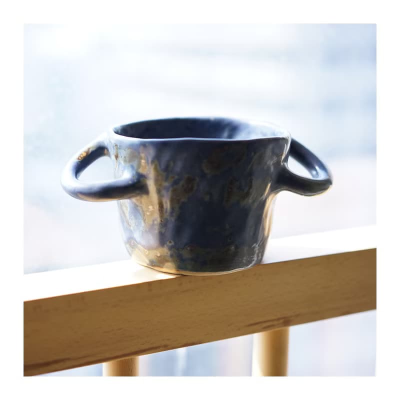 粗陶手工器皿 茶具 杯子 酒杯