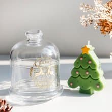 雪之樹聖誕香氛蠟燭禮盒-聖誕盅│贈氛圍燈串