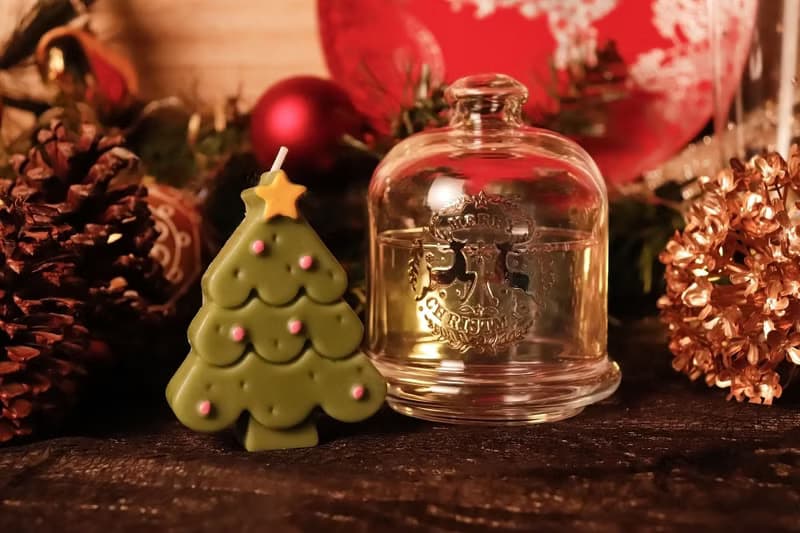 雪之樹聖誕香氛蠟燭禮盒-聖誕盅│贈氛圍燈串
