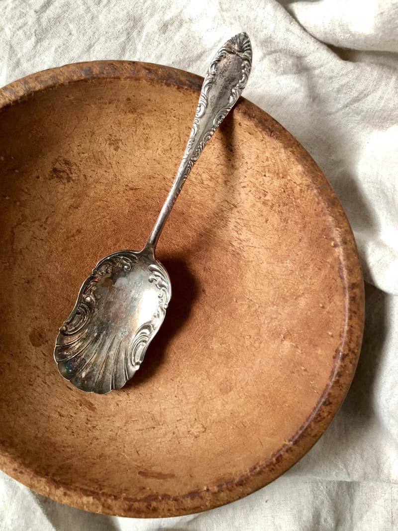 百年古董 1900年美國1881 Rogers鍍銀大湯匙