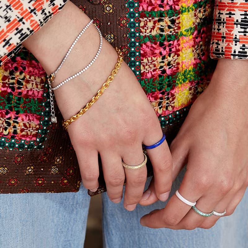 LA LIGNE ANKER CHAIN SOLID BRACELET