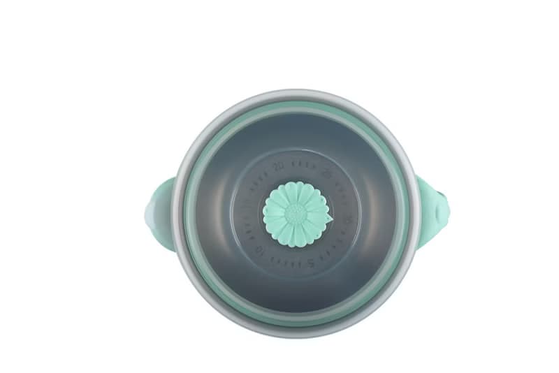 【純鈦微瑕商品】注水保溫保冷碗 400ml-藍