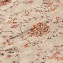 喀什米爾Cashmere/羊絨圍巾/純羊毛圍巾披巾/戒指絨披肩-刺繡花朵