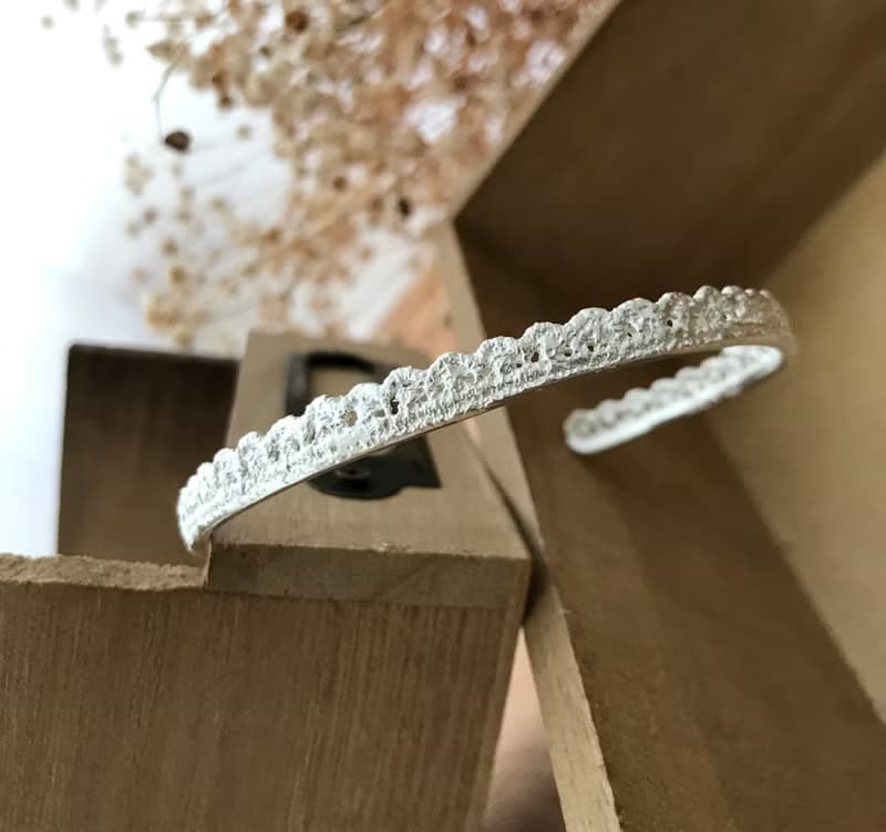 羅馬假期 純銀手鐲 手工蕾絲手鐲 手環 精緻細緻質感