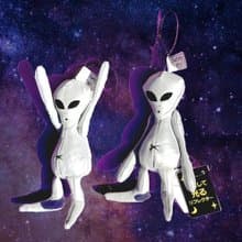 【熱門預購】 WHOOPEE GREY 外星人掛飾  ET 送禮 反光材料