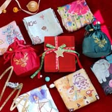 【聖誕飾品】 限定優惠 聖誕盲盒| Stephy絲巾及絲巾扣盲盒系列