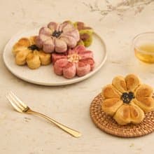 手作幸花酥(單入) 素食 位上禮 婚禮小物